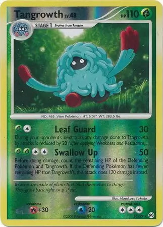 Arceus Set Tangrowth #10/99 reverse holo